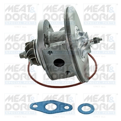 Core assembly, turbocharger